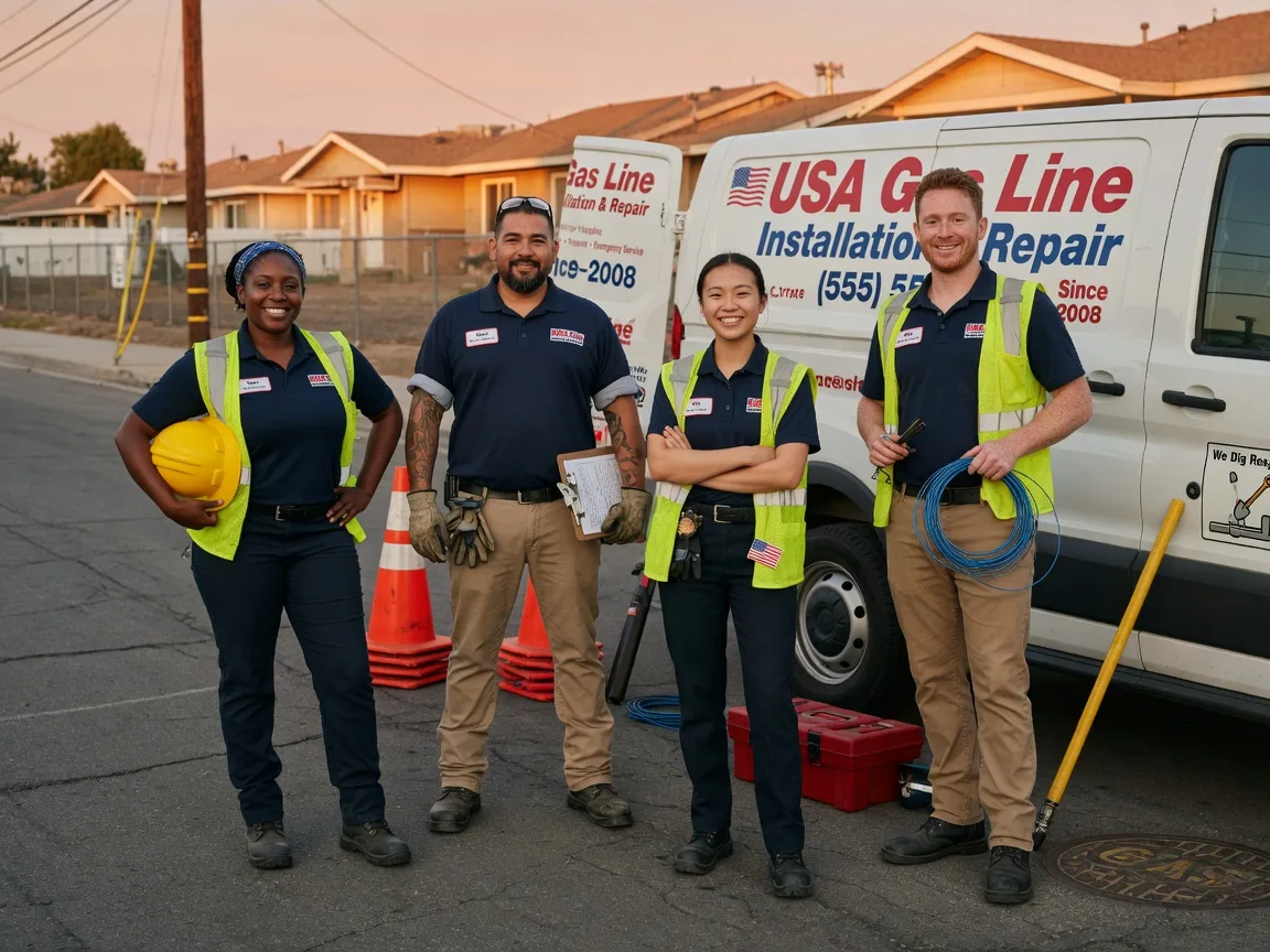 Gas Line Installation company in West Chester, IA